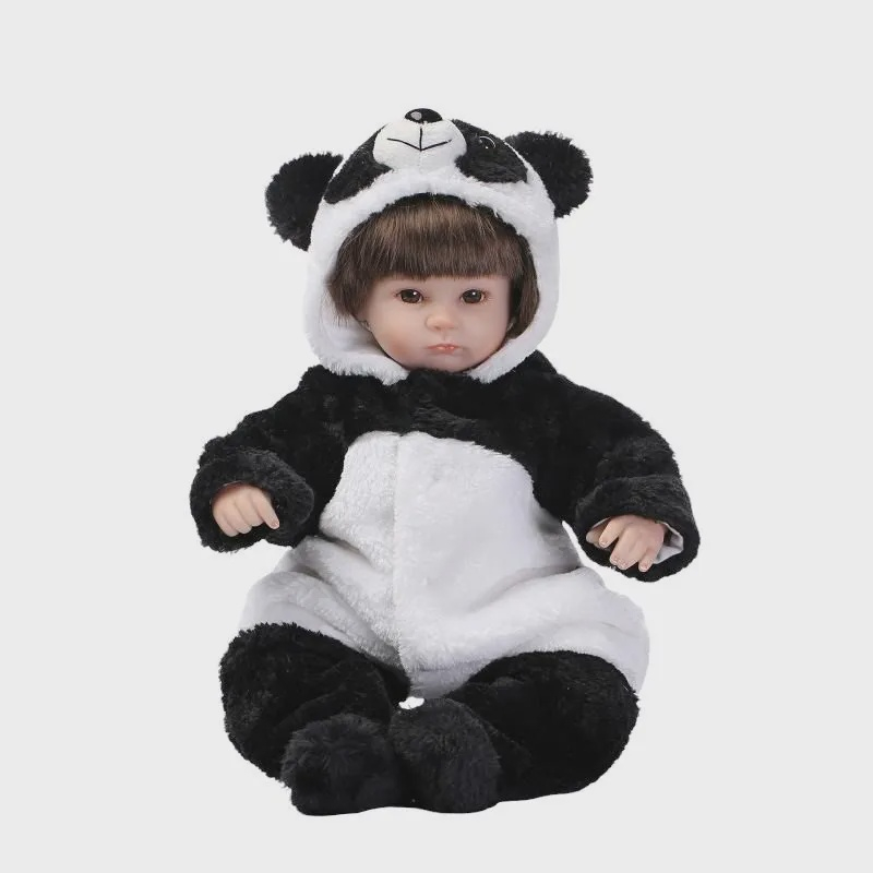 Bebê Boneca Reborn 46cm Super Realista Real Roupa Estilo Urso Panda Baby  Lol Promoção - Urso de Pelúcia Gigante Panda Loja Online - Oficial Curitiba