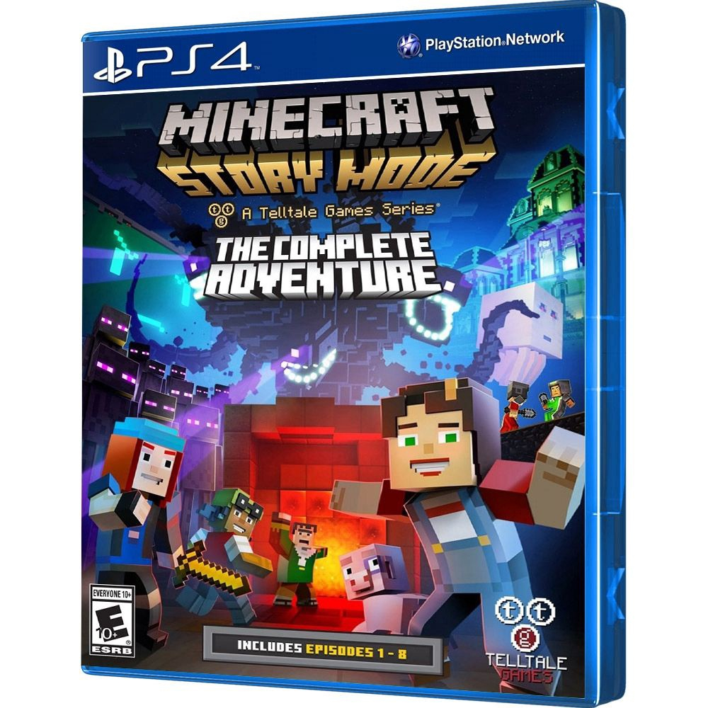 Jogo minecraft story mode the complete adventure PS4 em Promoção na  Americanas