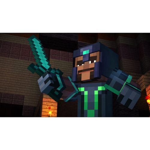 Jogo minecraft story mode the complete adventure PS4 em Promoção na  Americanas