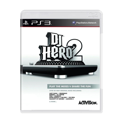 Usado Jogo dj Hero 2 Turntable PS3 em Promo o na Americanas