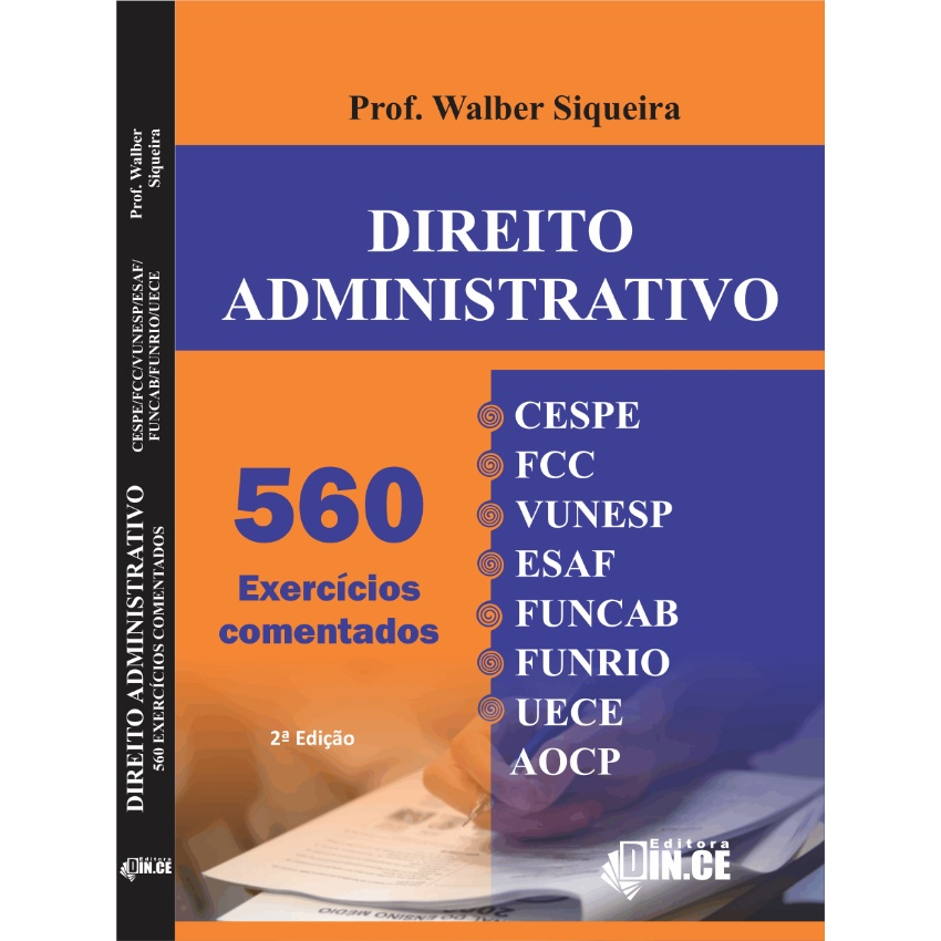 . Direito Administrativo Em 560 Exercícios Comentados (livro/apostila ...