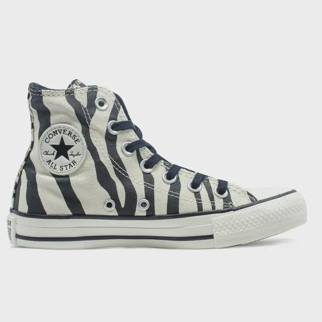 Tênis Converse Feminino All Star Chuck Taylor Onça Preto