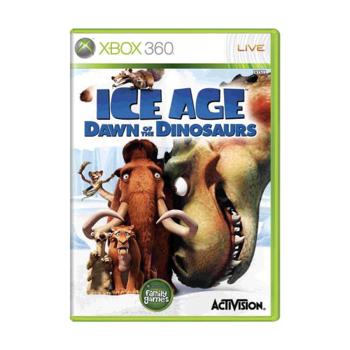 ICE AGE 3 - DAWN OF THE DINOSAURS: A ERA DO GELO 3 - DESPERTAR DOS  DINOSSAUROS [PS2/XBOX 360/PS3/Wii/PC] (PT-BR) 