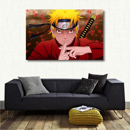 Quadro Naruto Anime Rosto Fúria Uzumaki 06mmmdf em Promoção na Americanas