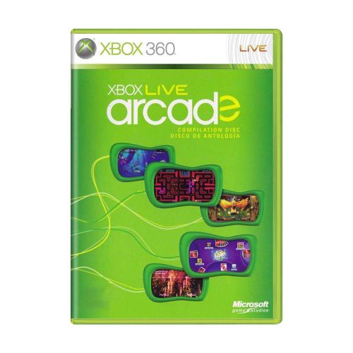 Xbox Live Arcade Compilation Disc cover or packaging material