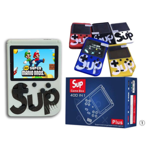 Mini Game Portátil Sup Game Box Plus 400 Jogos Na Memoria - Azul