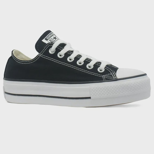 Tênis tradicional all star Converse Chuck Taylor Preto Couro em Promoção na  Americanas