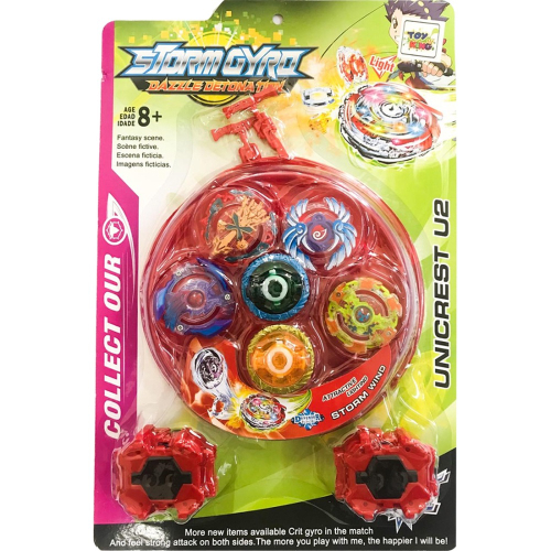 Beyblade Lançador Peão Batalha Infinity Nado Pião Brinquedo em Promoção na  Americanas