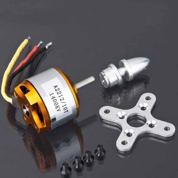 Motor Brushless De A2212 1400KV De Xxd Para O Avião Quadcopter De Rc Em ...