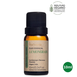 Óleo Essencial Natural Lemongrass Via Aroma 10ml Capim Limão é boa?