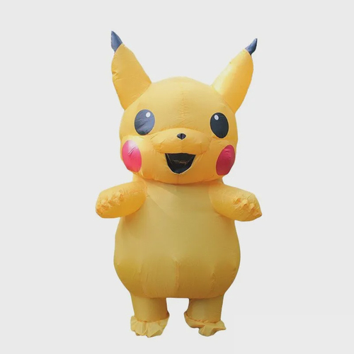 Fantasia Pikachu inflável Pokemon INFANTIL Cosplay Pokemon Go - FANTASY -  Fantasias para Crianças - Magazine Luiza