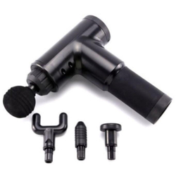 Menor preço em Fascial Gun Arma De Massagem Muscular Vibração Fitness Preto