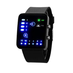 Relógio Masculino Pulso Led Digital Binário Pulseir Silicone é boa?