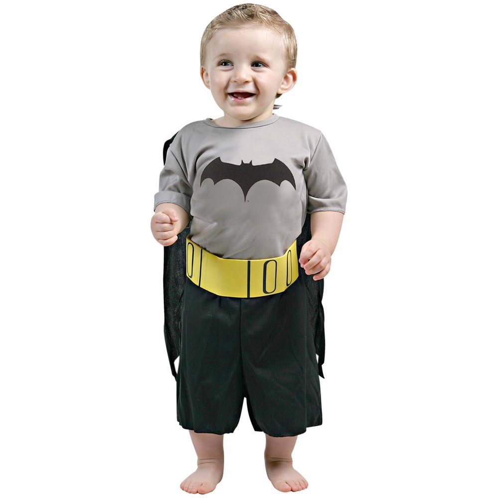 Fantasia Infantil - Batman Bebê - Tamanho P (1 Ano) - 10174 - Sulamericana  em Promoção na Americanas