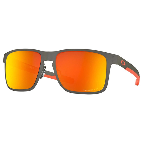 Óculos De Sol Oakley Holbrook Matte Gunmetal - Prizm Ruby Polarized em  Promoção na Americanas