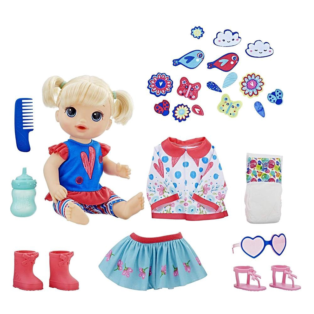 BONECA BABY ALIVE VAMOS PASSEAR LOIRA HASBRO B6048 11596