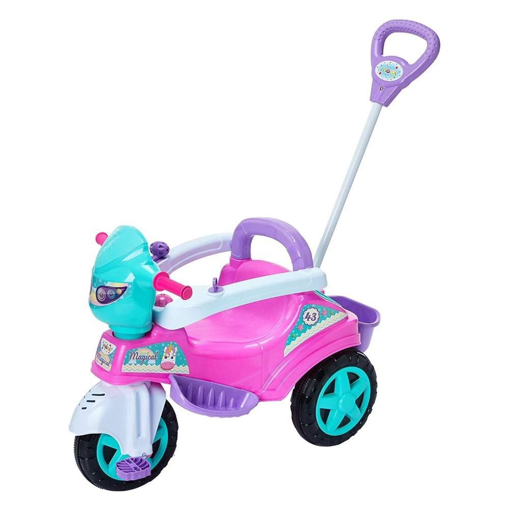 Triciclo Infantil De Equilíbro Toyciclo Rosa - Roma Babies no Shoptime