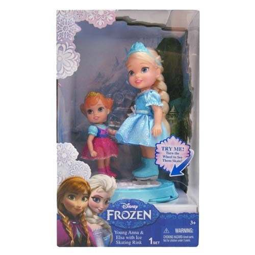 Boneca Frozen - Princesa Luxo Anna 35Cm C/Patins - MP Brinquedos