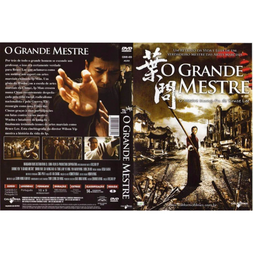 Capas Filmes Ação: O Grande Mestre - 3 em 1