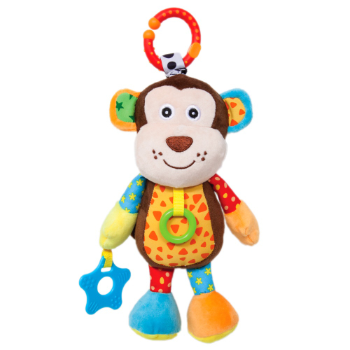 Pelúcia Macaco Almofada Animal Macaquinho Infantil Fofo 20Cm no Shoptime