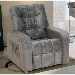 Poltrona Do Papai Reclinável Matrix Azera Em Tecido Suede Cinza é boa?