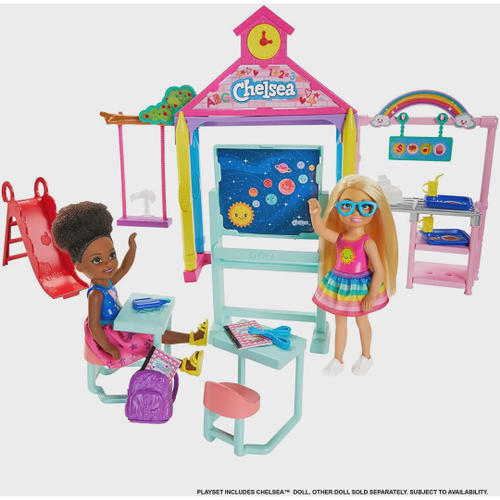 Barbie school 2024 toy set