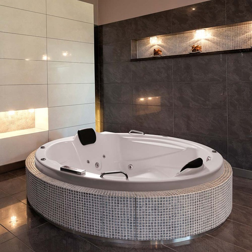 Banheira Dupla Com Hidromassagem Astra Salinas Gran Luxo Bivolt - Imagem 2