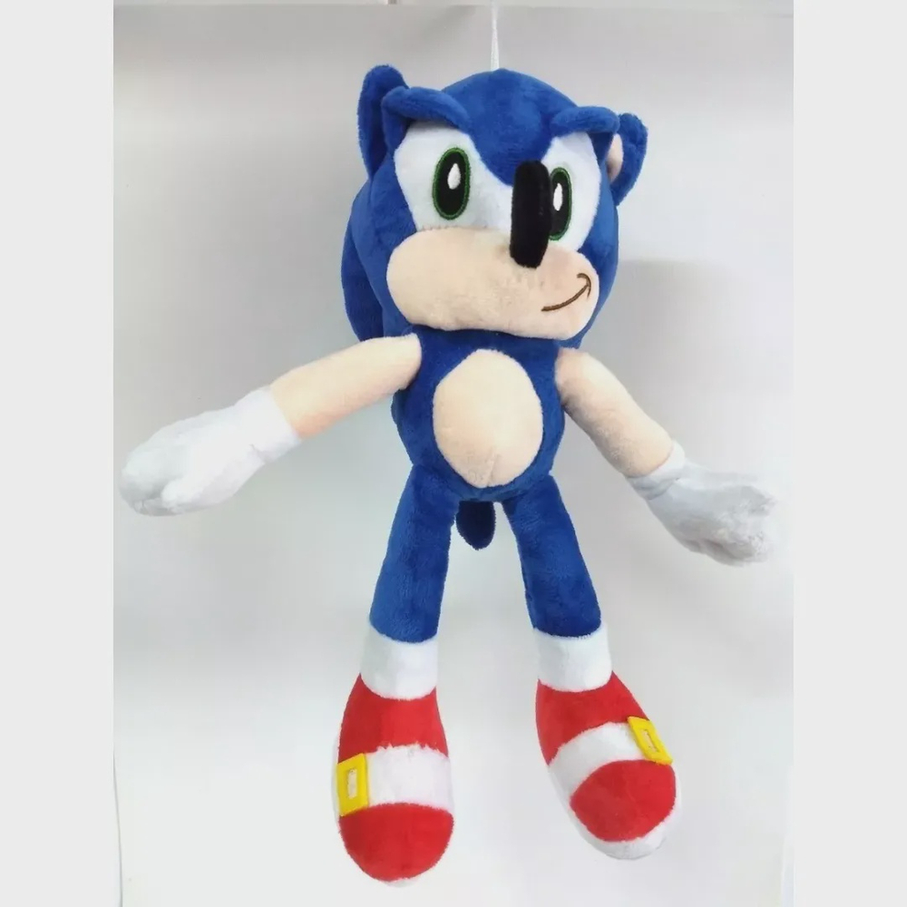 Pelucia Sonic Boneco Tails Knuckles Eggman Shadow Filme