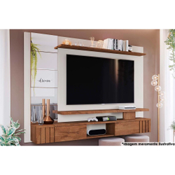Painel de TV Permóbili Murano Espelho p/Tv 65 White/Savana é boa?