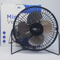 Mini Ventilador USB de Mesa 5v Silencioso Angulo Ajustável - LS-906 Menor preço em Mini Ventilador USB de Mesa 5v Silencioso Angulo Ajustável - LS-906