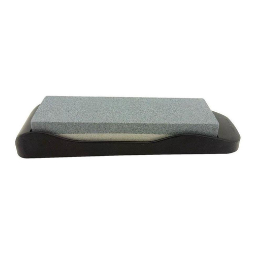 Pedra Dupla Face Para Afiar Amolar Facas Tesouras Alumina Fundida