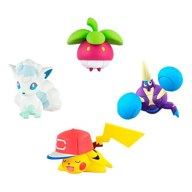 Conjunto Mini Bonecos Colecionáveis Pokémon Nintendo - Tomy - Sunny  Brinquedos: Pikipek Picassaut Peppeck + Clefairy Mélofée Piepi na  Americanas Empresas