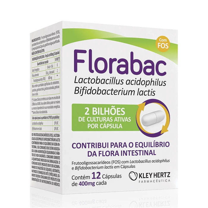 Florabac 400mg C/ 12 Cápsulas Em Promoção | Ofertas Na Americanas