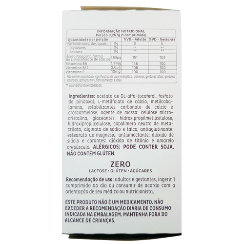 Ofolato c/90 Comprimidos - Ácido Fólico +Vitamina E