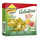 Gelatina Lowçucar Plus com Stevia Sabor Manga 10g