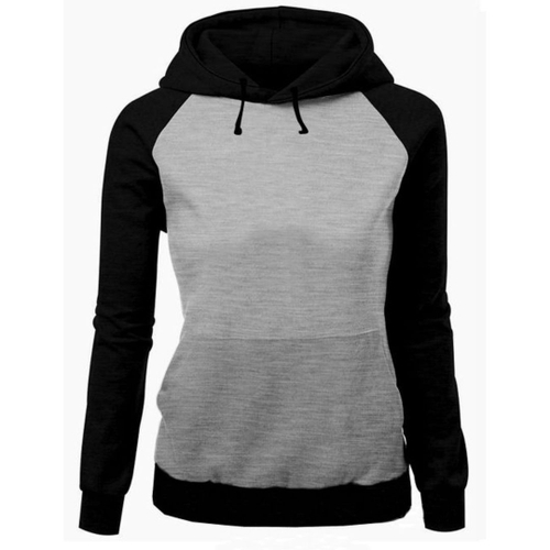 Moletom Raglan Feminino Mescla Pets Bad Cat Siames ES_198 - Preto