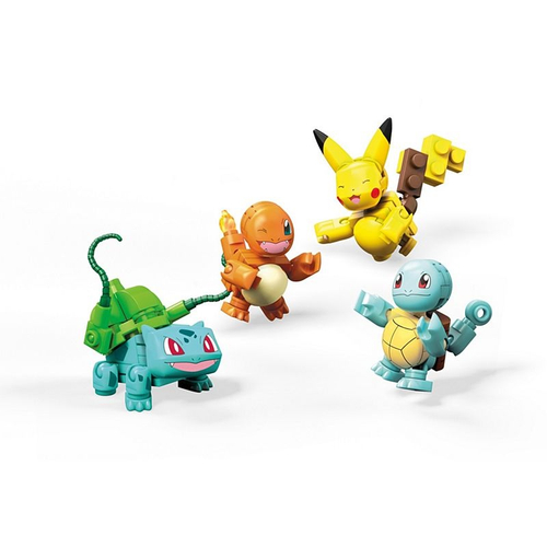 4 Mini Figuras Pokémon Go Pokemon Iniciais De Kanto Pikachu em Promoção na  Americanas