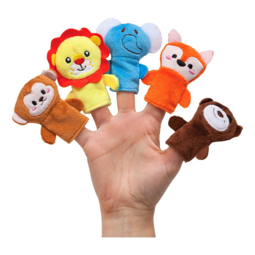 Toyvian 1 Unidade Bichinho De Pelúcia Peluches Fofos Fantoches De