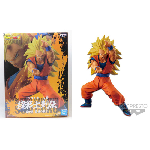 Boneco Dragon Ball Goku Super Saiyajin 3 Chosenshiretsuden