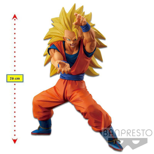 Action Figure Son Goku Super Sayajin 3 Dragon Ball Z 21097 – Coleção  Grandista Nero – Bandai Banpresto com selo toei em Promoção na Americanas