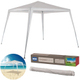 Tenda Gazebo Praia 3 M X 2,40 M de Encaixe Branca Mor - Imagem 1