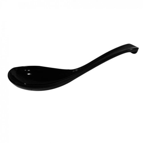 Kit para Sopa Japonesa com Tigela 450 Ml + Colher Melamina + Par de Hashi Preto - Imagem 2