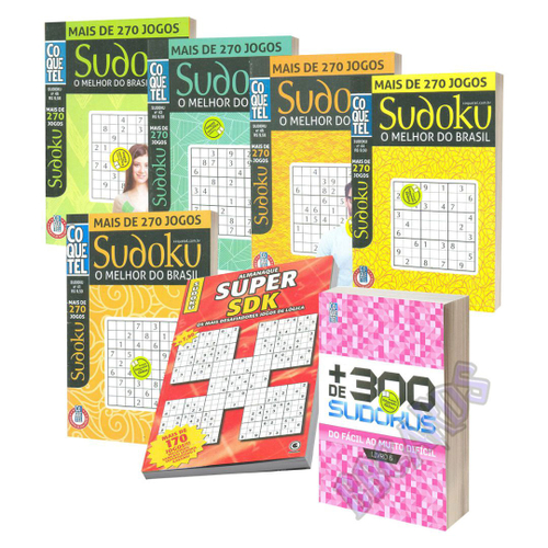 Livros: Sudoku - Jogos e Passatempos na