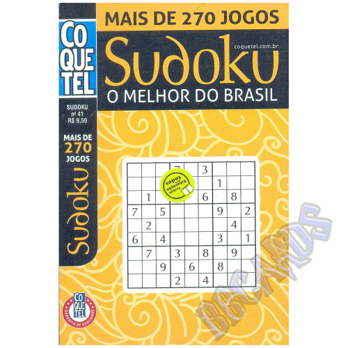 Livro de Passatempos Sukodu Jogo de Números Coquetel Conrad em Promoção na  Americanas