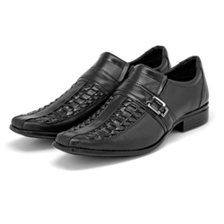 Sapato Social Masculino Marca Leoppé Em Couro super macio Costurado Menor preço em Sapato Social Masculino Marca Leoppé Em Couro super macio Costurado