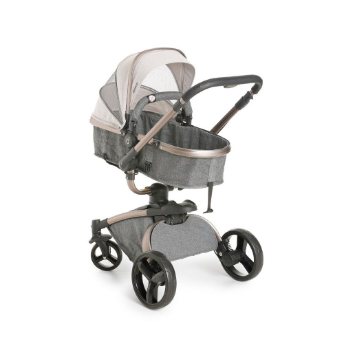 Carrinho Vulkan Cinza/Cobre + Bebê Conforto Cocoon - Dzieco - Imagem 2