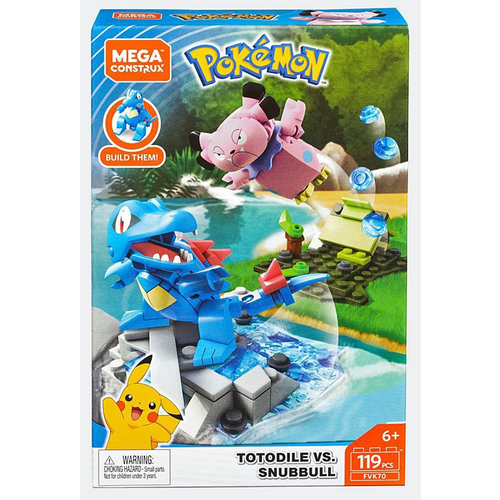 Brinquedo Pokemon - Mega Construx Pokebola + Pokemon no Shoptime