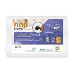 Travesseiro Ortopedico Cervical Nasa Premium Nap Home Capa Impermeável é boa?