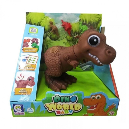 Dinossauro Dino World Baby T-rex Cotiplas 2338