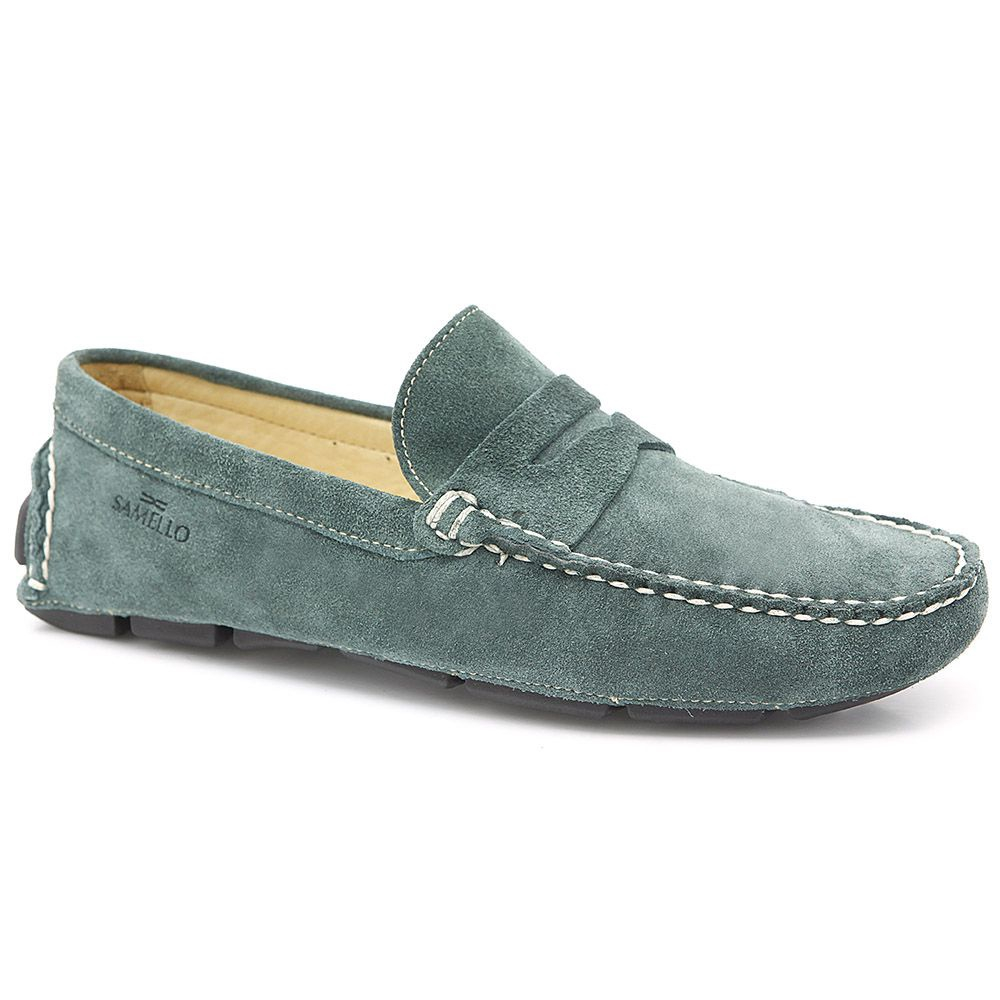 Drive Samello Couro Samelcar Giuliano Verde Musgo em Promo o na